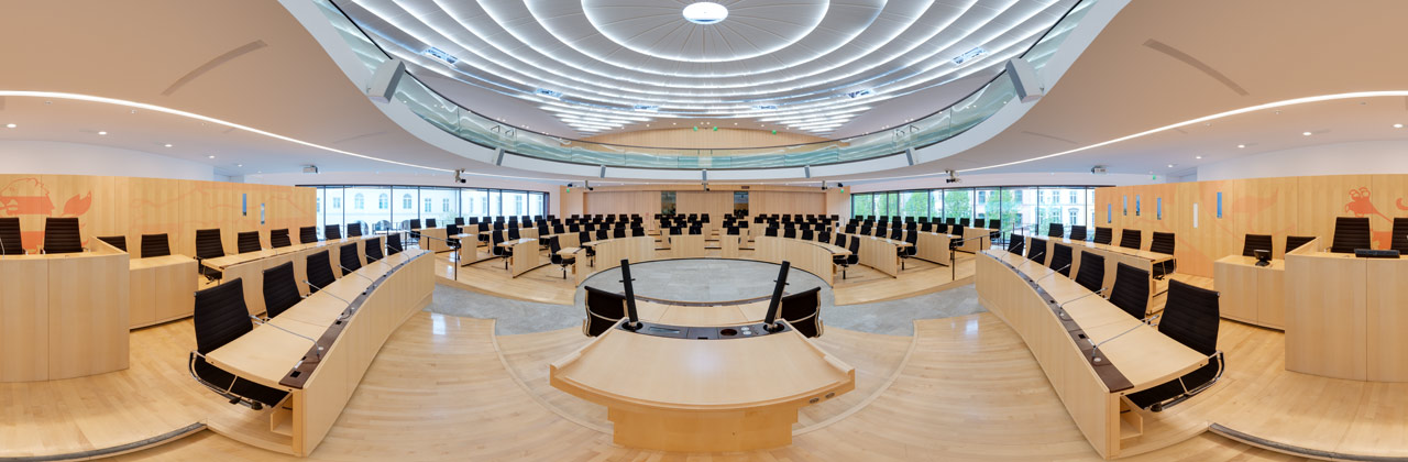 Plenarsaal Hessischer Landtag
