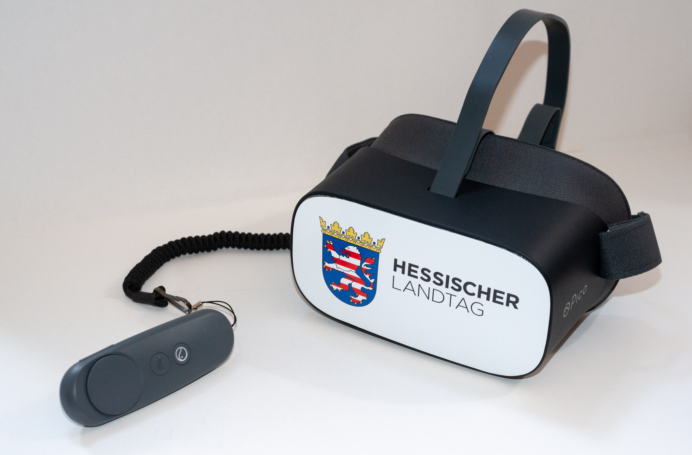 VR Headset für den Hessischen Landtag