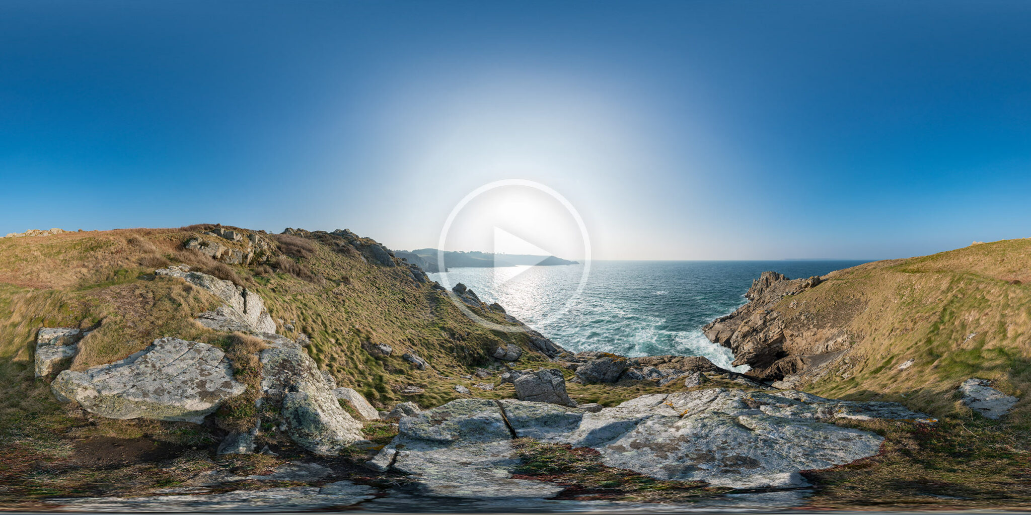 La pointe de Beuzec 360° Panoramafotografie